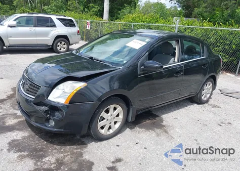 2008 Nissan Sentra 2.0S from USA, damaged, VIN 3N1AB61E38L608639